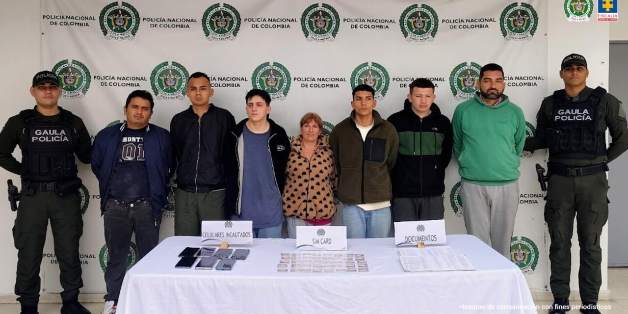 A prisión ocho presuntos integrantes de ‘Los Selectivos’, señalados de cometer paseos millonarios en Bogotá