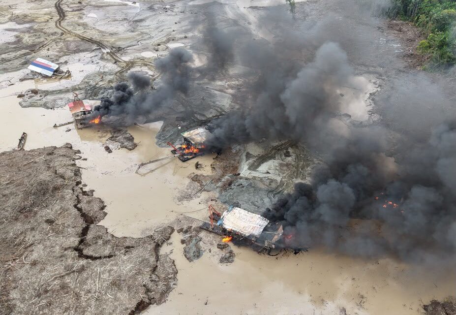 Golpe de $38.000 millones a la minería ilegal en Chocó: destruyen 81 unidades de producción
