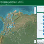 Servicio Geológico Colombiano lanza mapa con más de 14.000 puntos de agua subterránea en el país