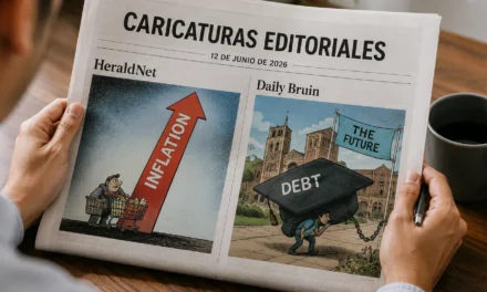 Caricaturas editoriales del 12 de junio de 2026: selección de HeraldNet y viñeta de Daily Bruin