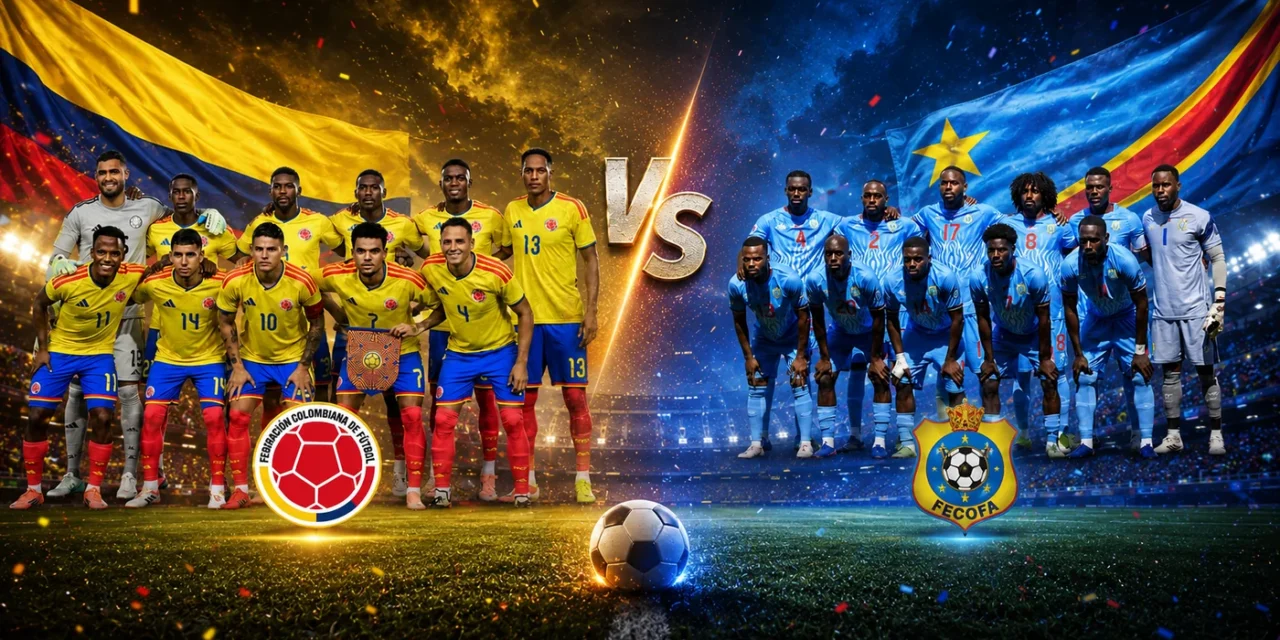 Colombia vs RD Congo en Guadalajara: hora, TV y un partido que puede marcar el Grupo K