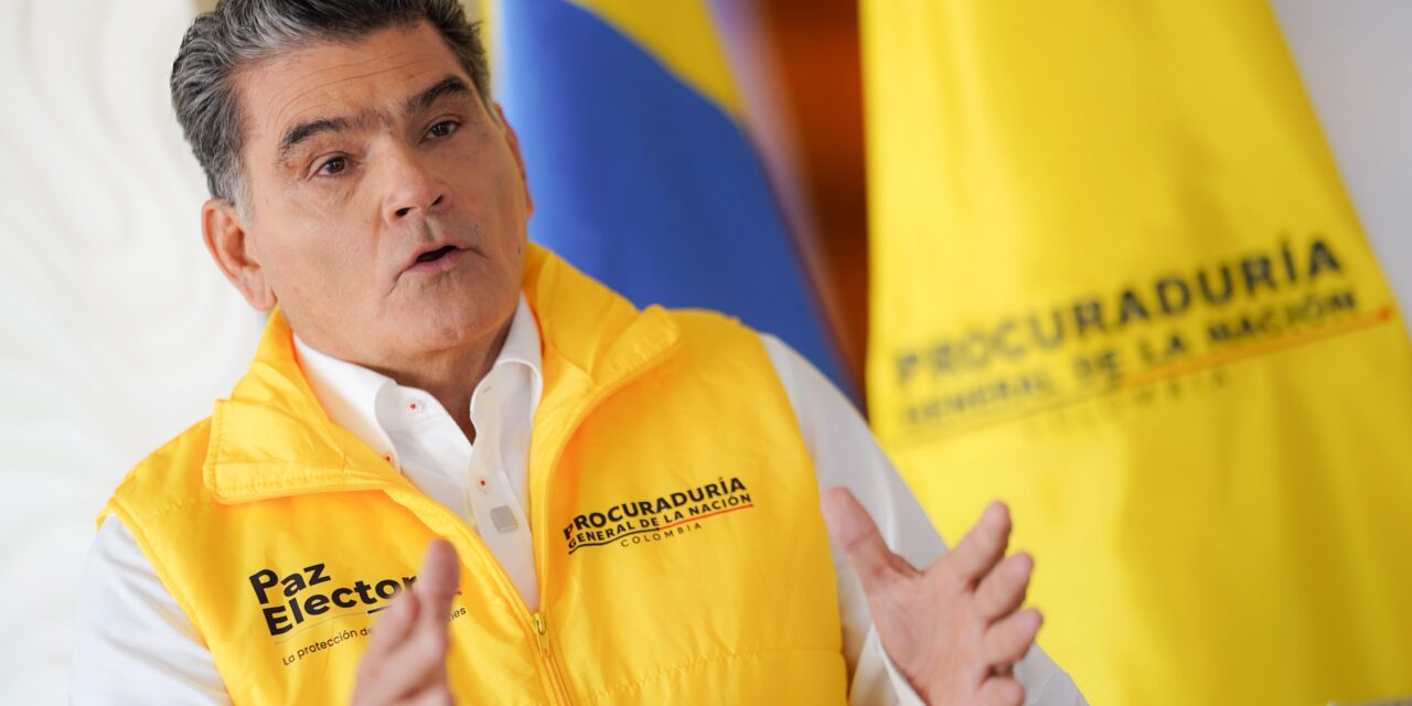 Procuraduría pide respetar los resultados y participar en paz durante las elecciones presidenciales