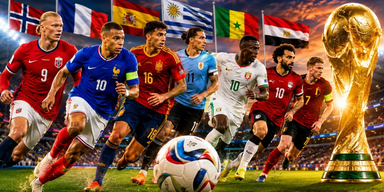 Cierre en simultáneo: horarios del Mundial 2026 en Colombia para definir los grupos G, H e I el 26 de junio