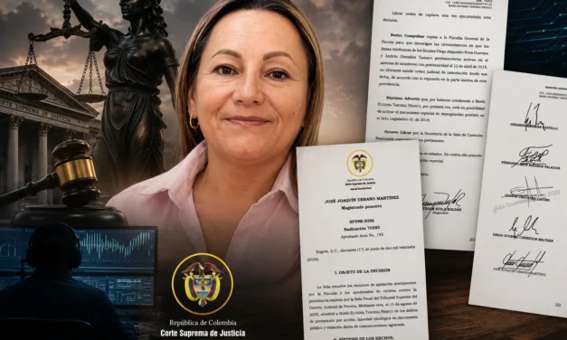 La Corte Suprema confirmó la condena a la fiscal de Pereira: 70 meses por interceptaciones sin sustento y un archivo irregular