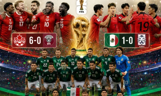 México se mete en dieciseisavos y Canadá firma un 6-0: así se movieron los grupos en la segunda jornada del Mundial 2026
