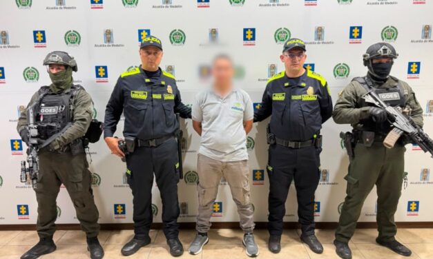 Capturan en Medellín a alias Mono Milicio, señalado explosivista de la estructura 36