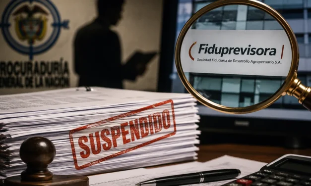 Proceso de contratación de Fiduprevisora: suspenden licitación por $33.000 millones tras advertencia de la Procuraduría