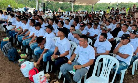 99 integrantes de la CNEB inician dejación de armas en proceso de paz en Putumayo