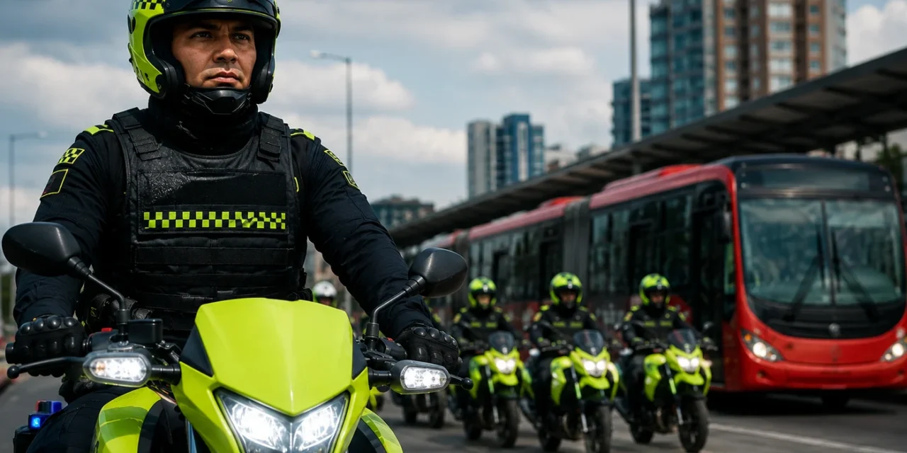 Seguridad en TransMilenio: Policía de Bogotá recibe 225 motos nuevas para reforzar vigilancia y reacción