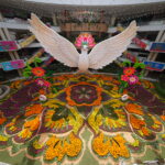Tapete de Flores de Santafé Medellín vuelve con más de 220.000 flores y un mensaje por la paz