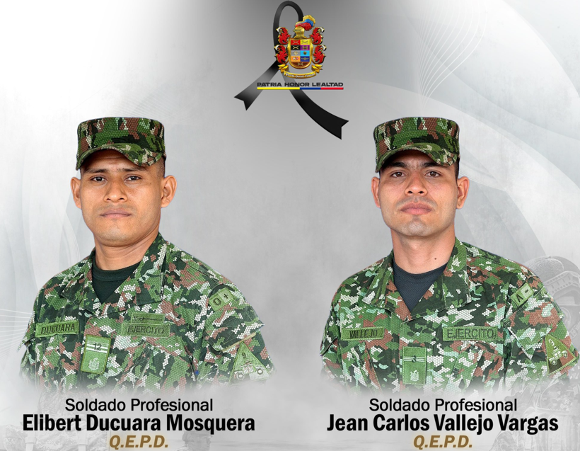 Dos soldados murieron tras ataque del ELN durante operativo para rescatar a 39 personas retenidas en Chocó