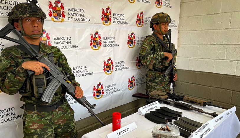 Combates en Jericó dejan dos presuntos integrantes del Clan del Golfo muertos en operaciones militares