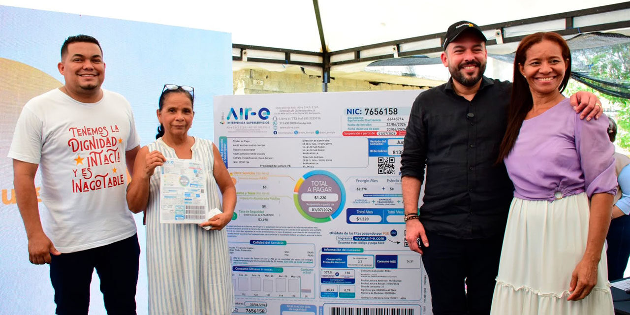 Programa Colombia Solar redujo hasta en un 98 % las facturas de energía de algunos hogares en Barranquilla