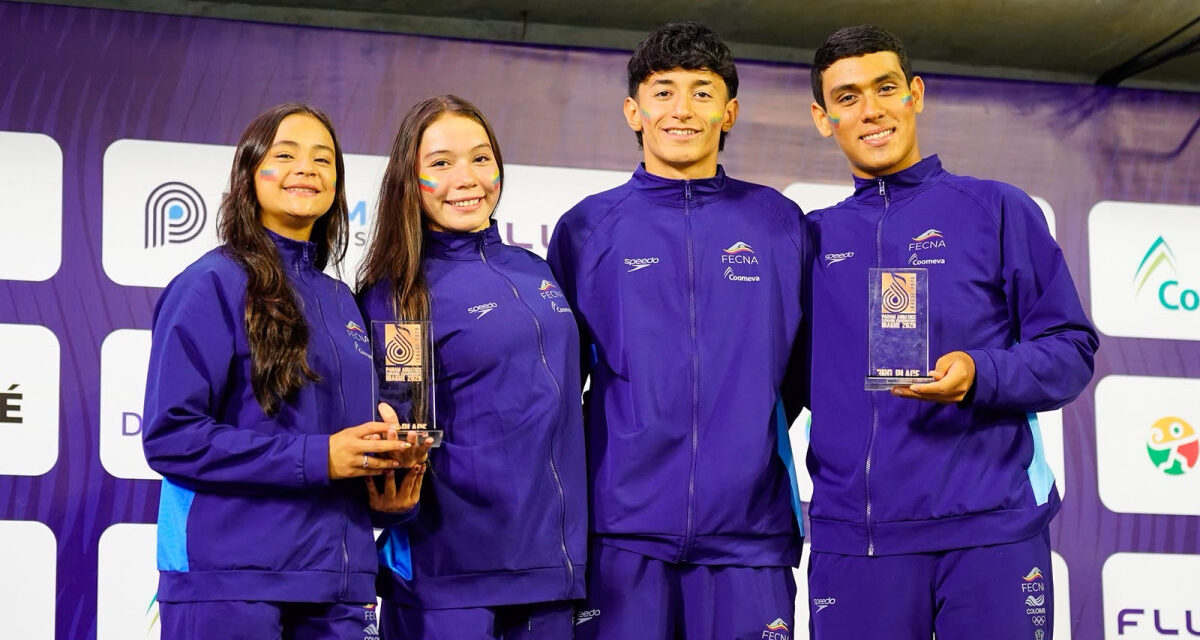 Colombia se coronó campeona del Panam Aquatics Swimming Championship tras un vibrante cierre en Ibagué