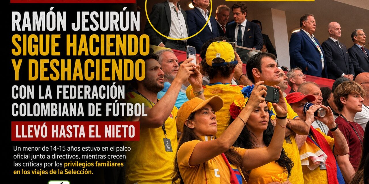 Escándalo en la FCF: denuncian que Ramón Jesurún habría llevado a su nieto al palco mientras crecen las críticas por presuntos privilegios familiares