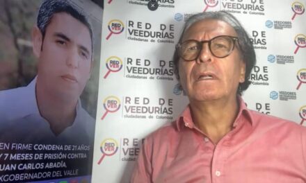 Red de Veedurías pide acelerar procesos judiciales contra el exgobernador Juan Carlos Abadía
