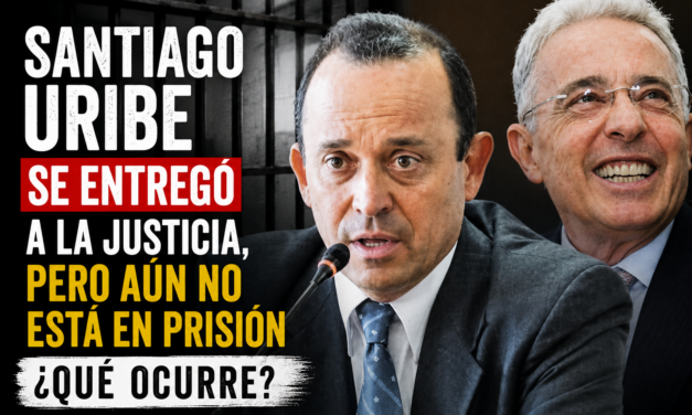 Un mes después de entregarse, Santiago Uribe sigue sin ingresar a una cárcel