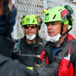 Equipo colombiano completa 96 horas ininterrumpidas de rescate en Venezuela tras el terremoto