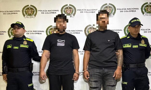 Capturan en Medellín a presuntos atracadores vinculados con al menos cinco robos en el Valle de Aburrá