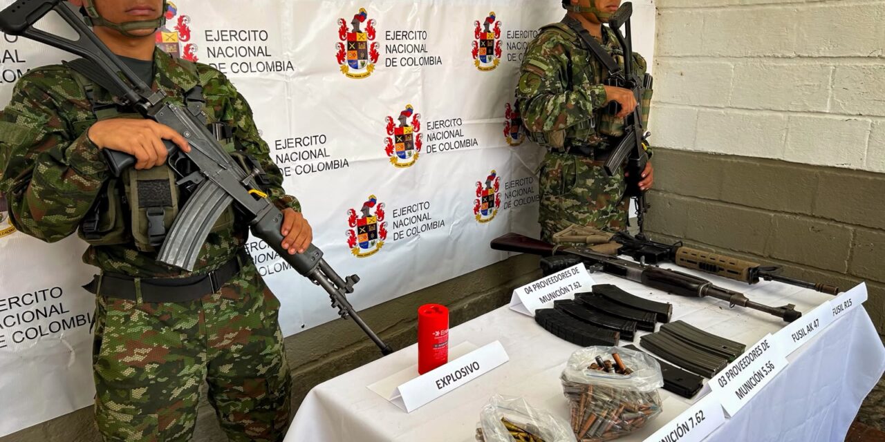 Combates en Jericó dejan dos presuntos integrantes del Clan del Golfo muertos en operaciones militares