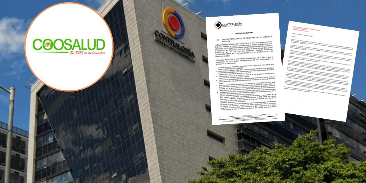 Coosalud enfrenta posible liquidación tras hallazgos de auditorías y grave deterioro financiero