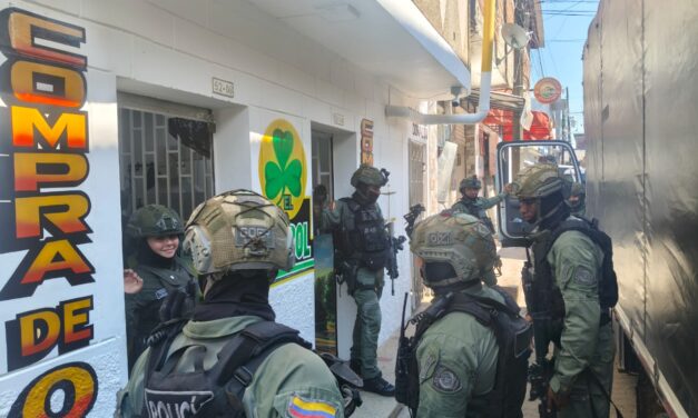 Golpe a red que comercializaba oro ilegal y lavaba activos en Antioquia: cinco allanamientos en El Bagre