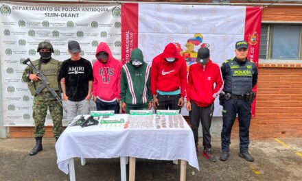 Capturan a cinco presuntos integrantes de ‘El Mesa’ en operativos realizados en Rionegro
