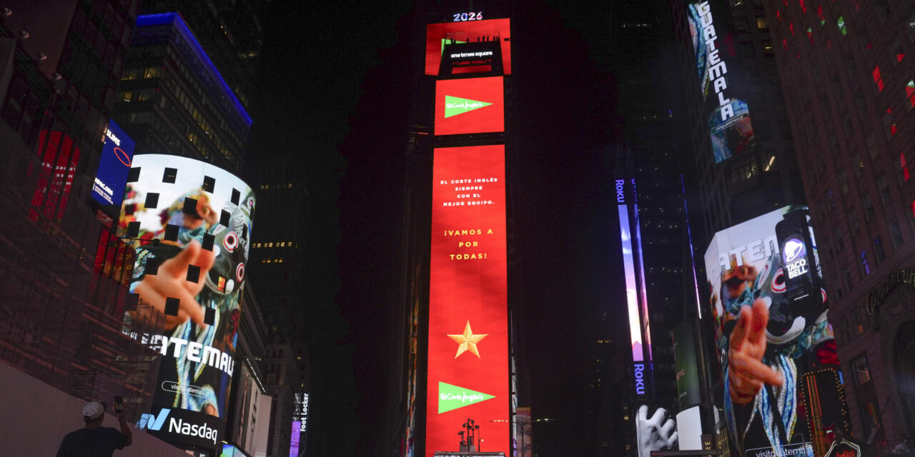 España conquista el Mundial 2026: Times Square celebró el triunfo de La Roja tras vencer 1-0 a Argentina