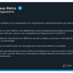 Petro pidió esclarecer la muerte de un colombiano en Estados Unidos y solicitó acciones diplomáticas