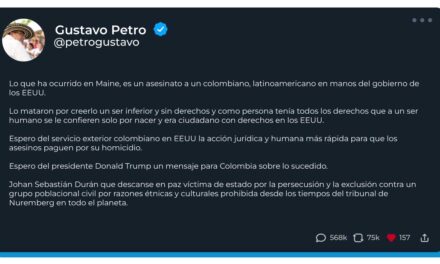 Petro pidió esclarecer la muerte de un colombiano en Estados Unidos y solicitó acciones diplomáticas