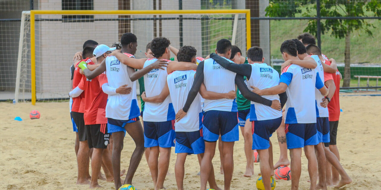 Selección Colombia Sub-20 de Fútbol Playa ya tiene calendario para el torneo CONMEBOL en Perú