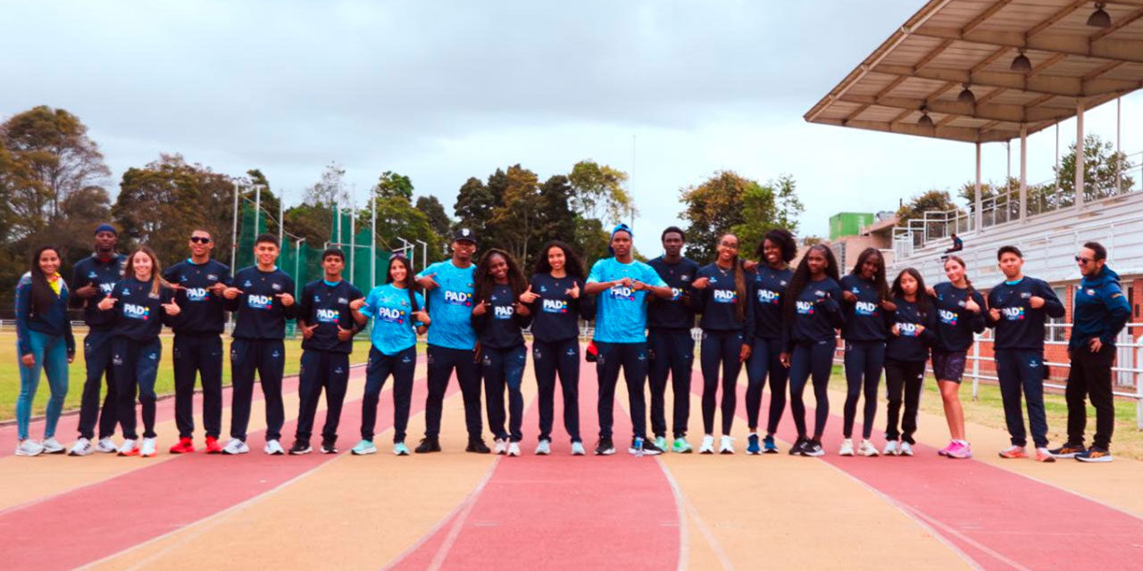 Ministerio del Deporte fortalece la reserva del atletismo colombiano con nueva concentración del PAD
