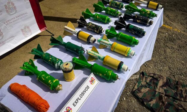 Ejército ubica depósito ilegal con explosivos atribuido a grupo armado en Ituango
