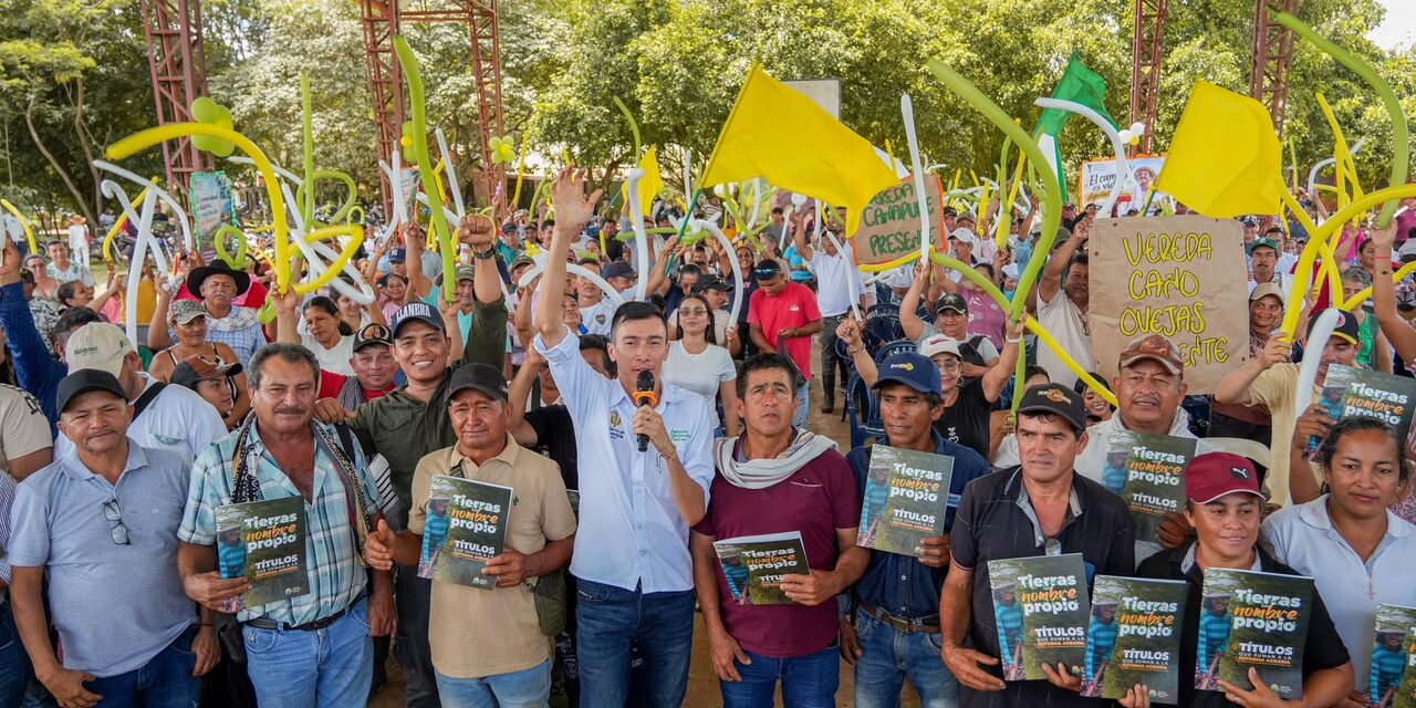 ANT entrega 30 títulos de propiedad a familias campesinas de Mapiripán y formaliza más de 17.300 hectáreas
