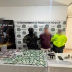 Golpe al Clan del Golfo en Antioquia: capturan a presunto cabecilla financiero con más de $1.000 millones en efectivo