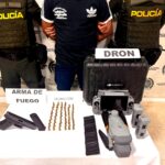 Capturan a hombre señalado de portar una pistola y 54 cartuchos en Antioquia