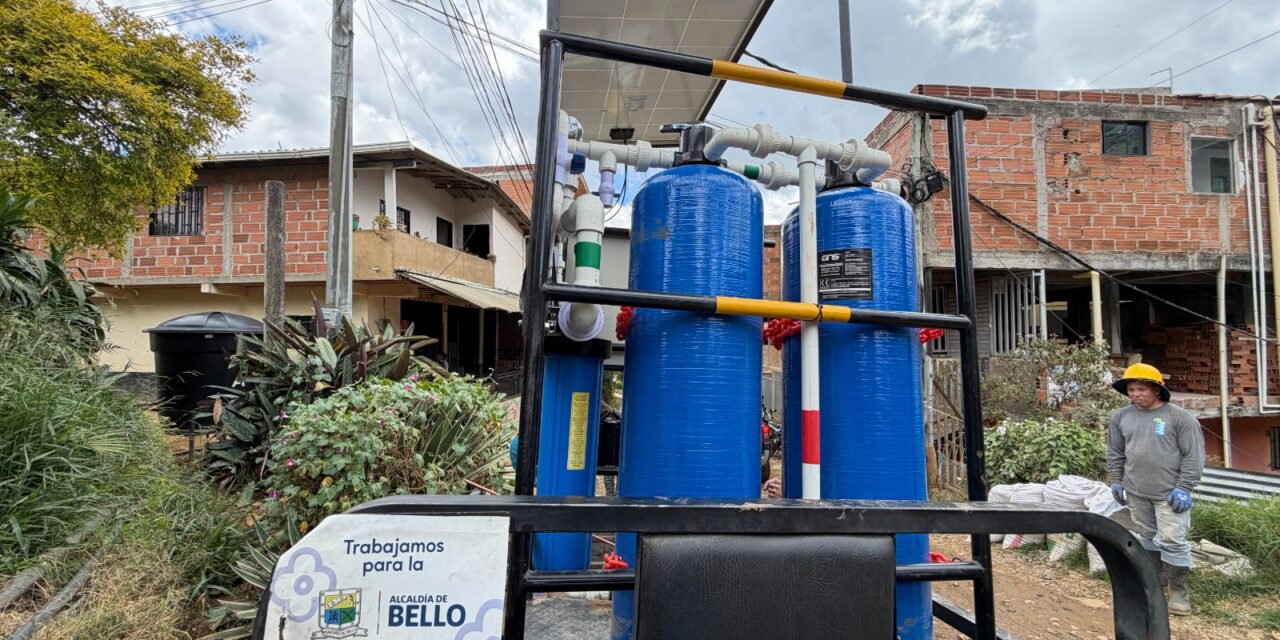 Bello avanza en proyecto de potabilización de agua que beneficiará a más de 20.000 habitantes de Granizal