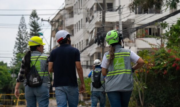 Equipos de Medellín y el Valle de Aburrá apoyan en Cali la evaluación de viviendas tras el terremoto