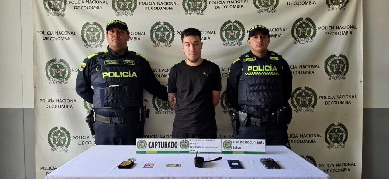 Capturan en Itagüí a hombre señalado de hacerse pasar por funcionario del CTI