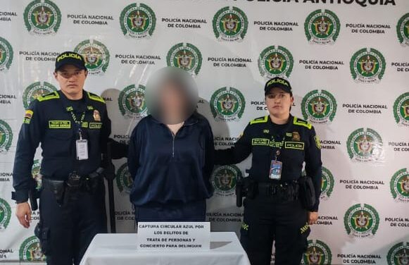 Capturan en Rionegro a mujer requerida por trata de personas y concierto para delinquir