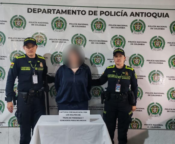 Capturan en Rionegro a mujer requerida por trata de personas y concierto para delinquir