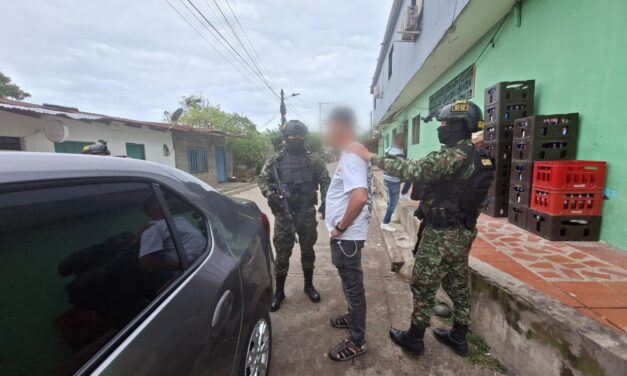 Capturan en Cáceres a alias ‘El Mello’, señalado por las autoridades como presunto cabecilla del Clan del Golfo