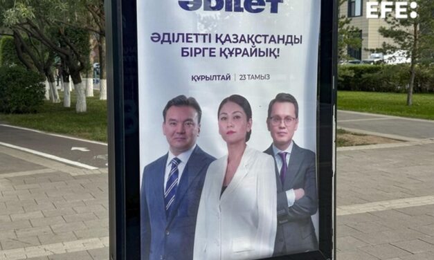 El partido oficialista Adilet parte como favorito de cara a las elecciones en Kazajistán