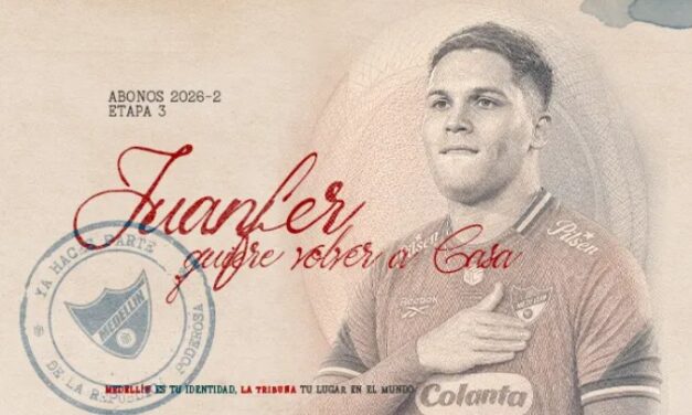 El regreso de Juanfer Quintero al DIM ya moviliza a más de 15.000 hinchas
