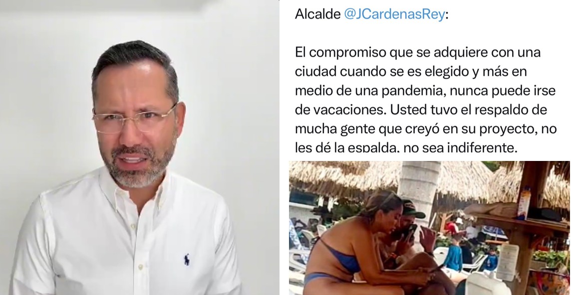 “Nunca puede irse de vacaciones”: reaparece mensaje de Jaime Andrés Beltrán tras polémica por su viaje a la playa