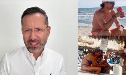 ¿Tiene cositas de Fico? Ministro de Vivienda se fue a la playa