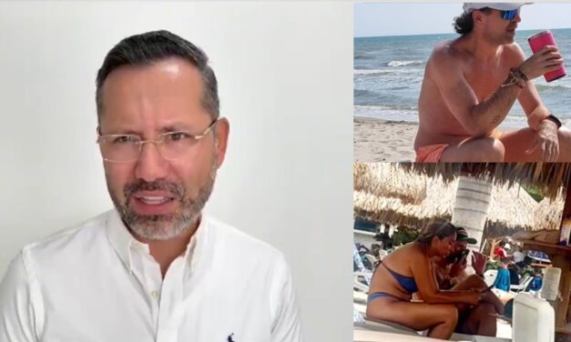 ¿Tiene cositas de Fico? Ministro de Vivienda se fue a la playa