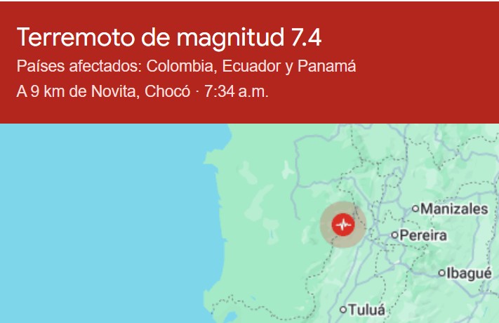 Lo que se sabe del fuerte temblor que sacudió ciudades como Medellín y Bogotá
