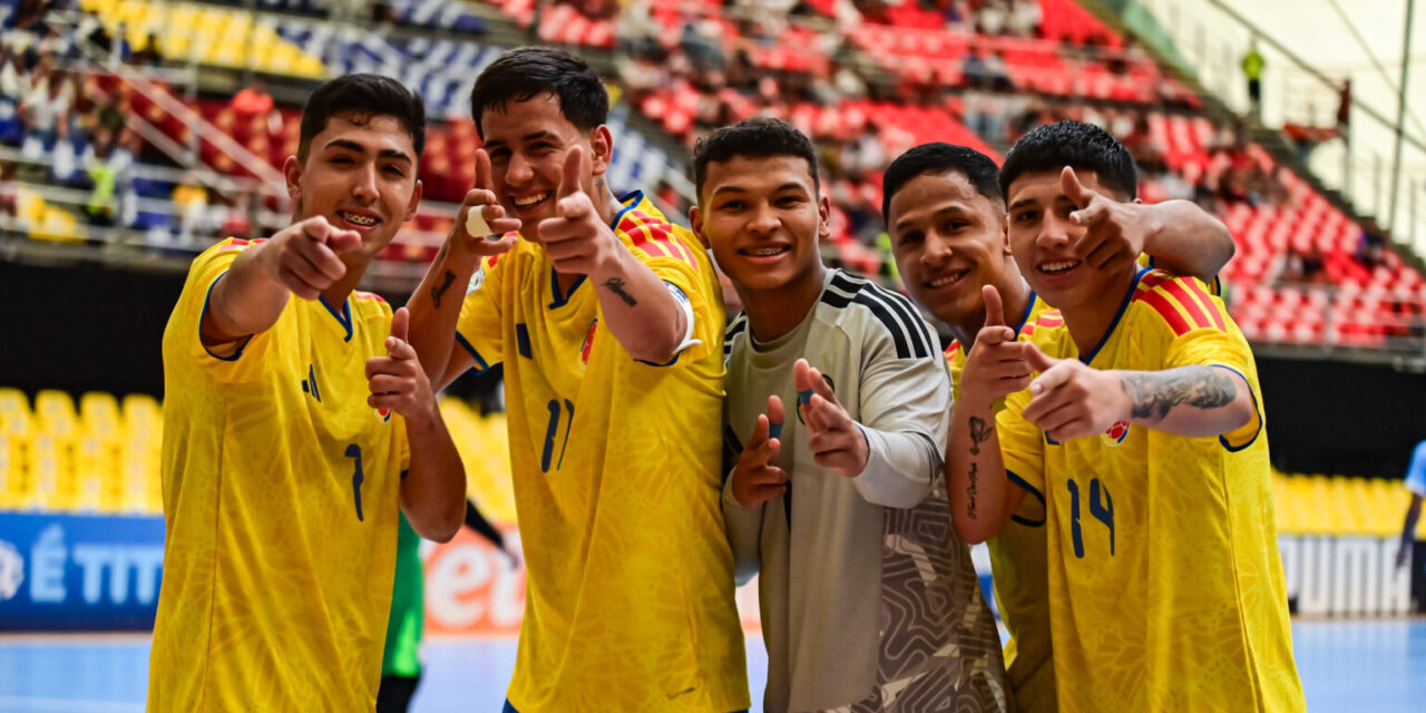 Colombia Sub-20 de Futsal debuta con triunfo y ahora enfrenta a Paraguay en el CONMEBOL