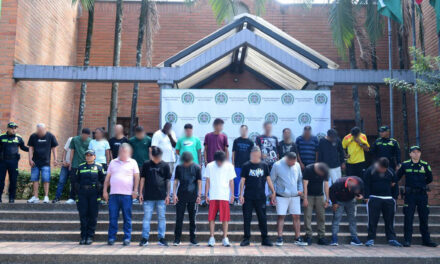 Judicializan a 26 personas tras operativos contra tres estructuras delincuenciales en Medellín